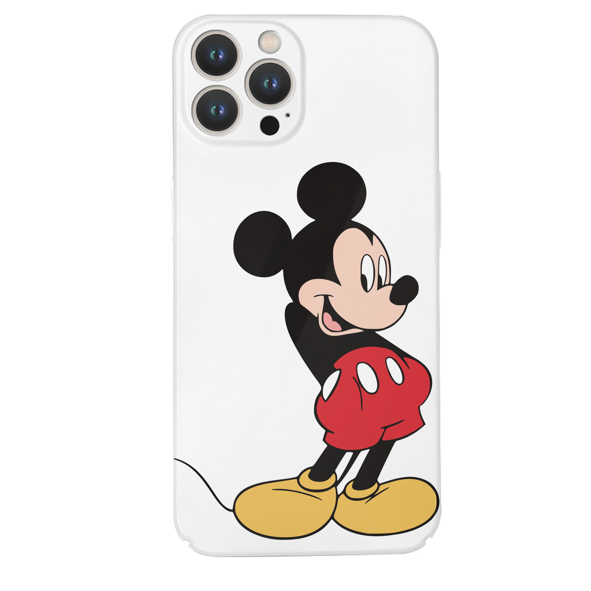 （画像用） ミッキーマウス Mickey Mouse 【iPhone 14シリーズ対応】ハードケース